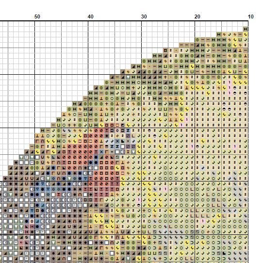 Cross Stitch Pattern - Sloth Hug, Mother & Baby - Instant Digital Download