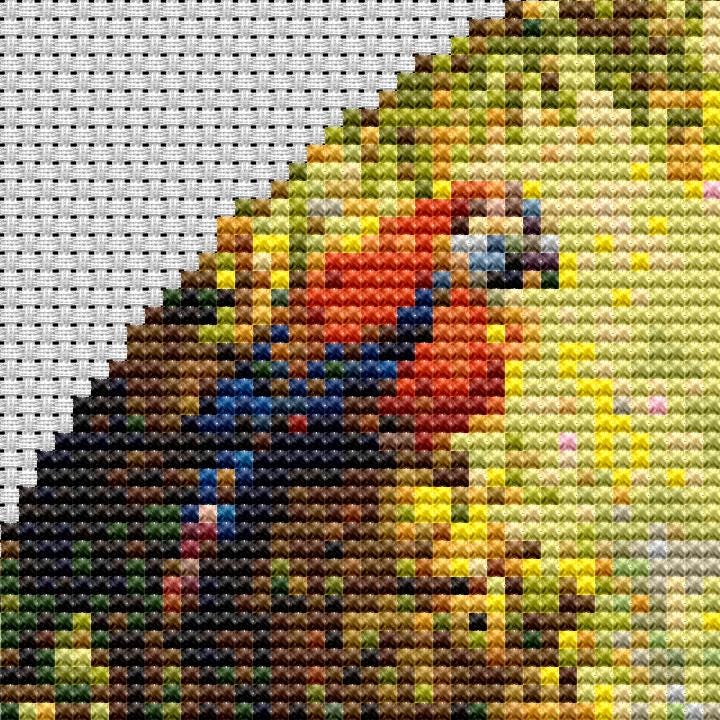 Cross Stitch Pattern - Sloth Hug, Mother & Baby - Instant Digital Download