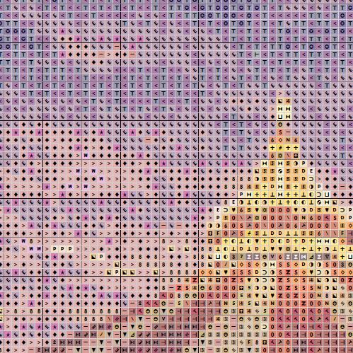 Cross Stitch Pattern - Twilight Carousel, Summer Dream - Instant Digital Download
