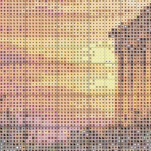 Cross Stitch Pattern - Parthenon Ruins, Acropolis Sunset - Instant Digital Download