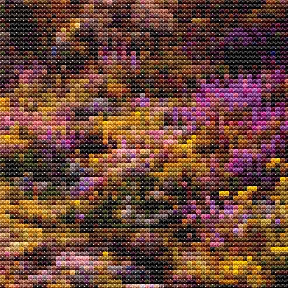 Cross Stitch Pattern - Twilight Guardian of the Loch - Instant Digital Download