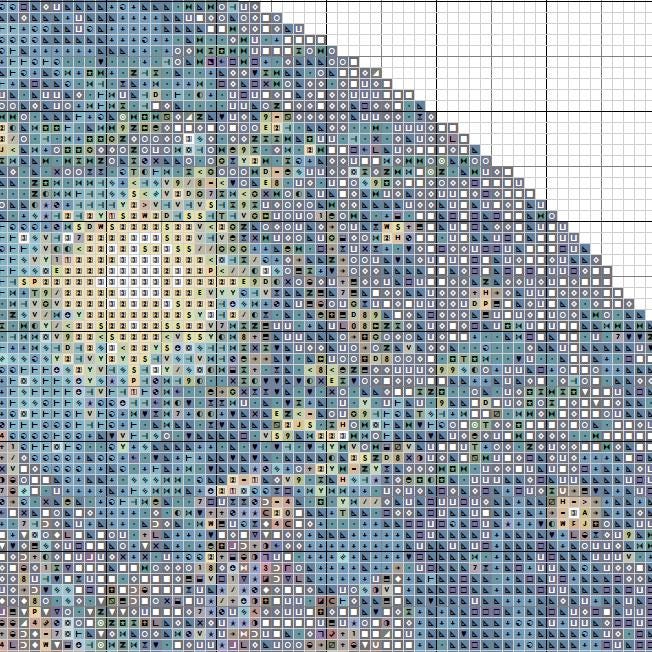 Cross Stitch Pattern - Mushroom Cottage, Dark Forest - Instant Digital Download