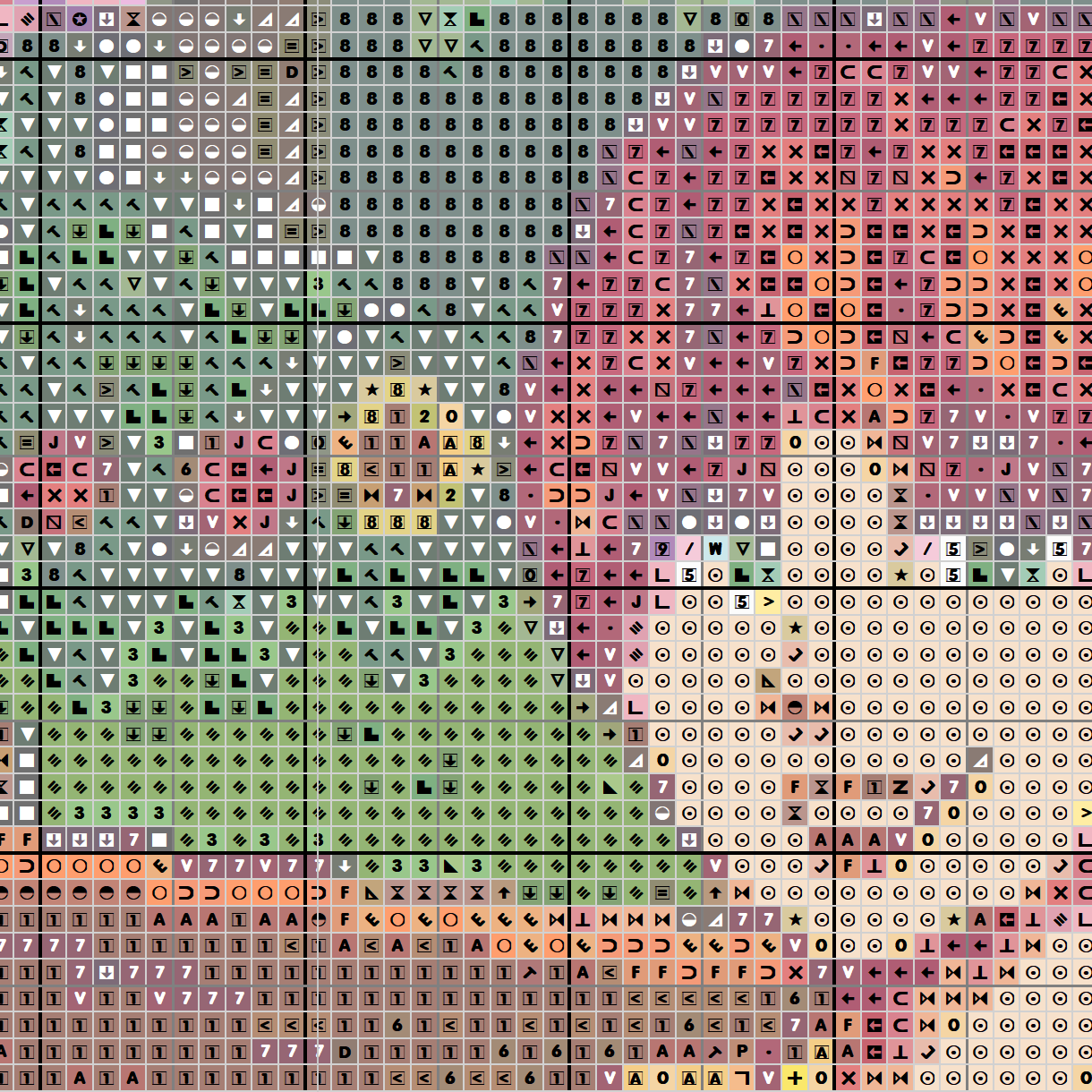 Cross Stitch Pattern - Penny in the Valley, Summer Relaxation - Instant Digital Download